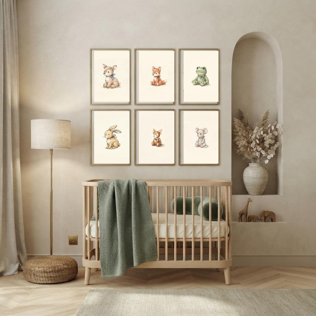 Woodland Friends Set of Six
